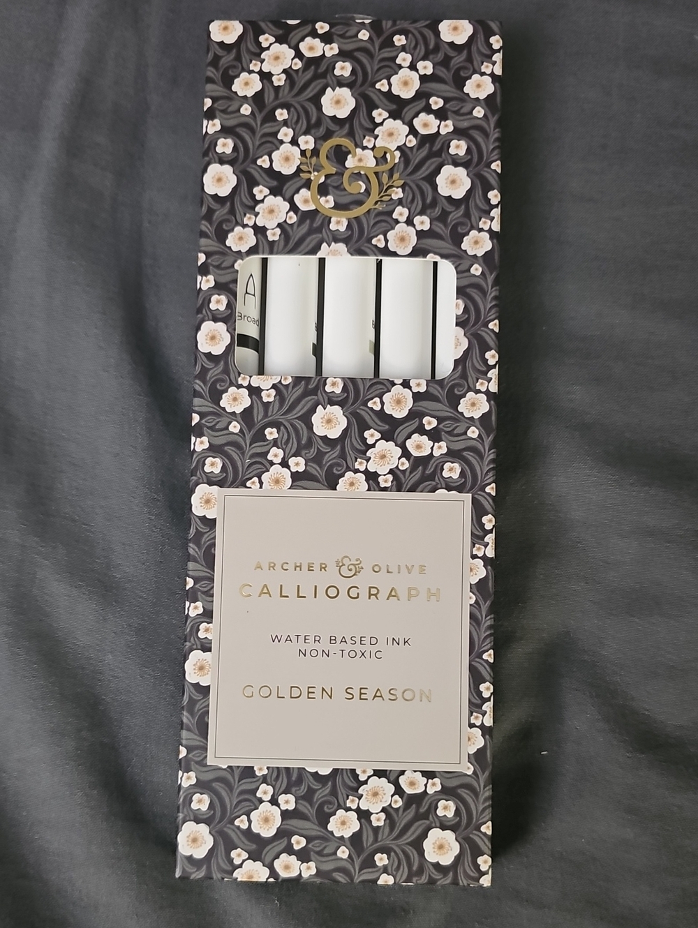 Arcger & Olive Golden Season Calligraph Waterbased Ink Set -